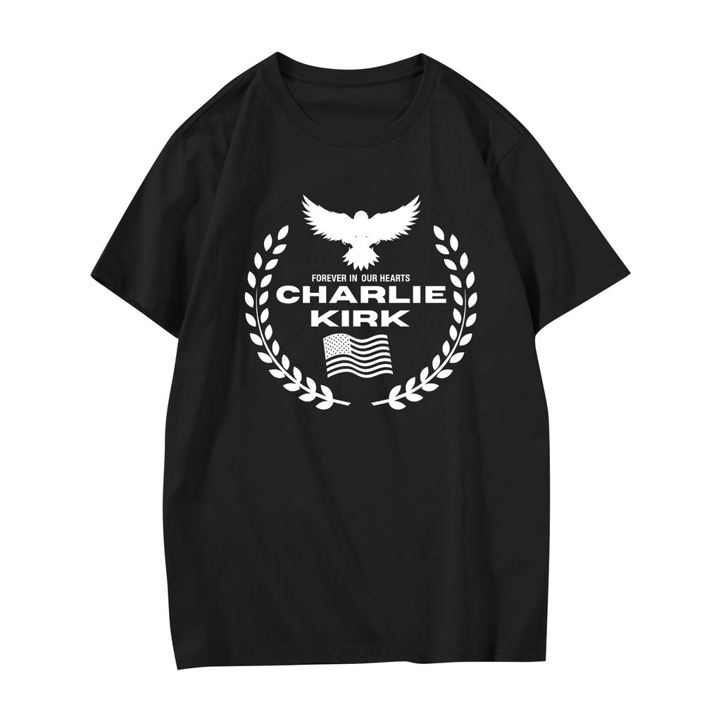 Women's Casual Printed T-Shirt Round Neck Pullover Short Sleeve Top