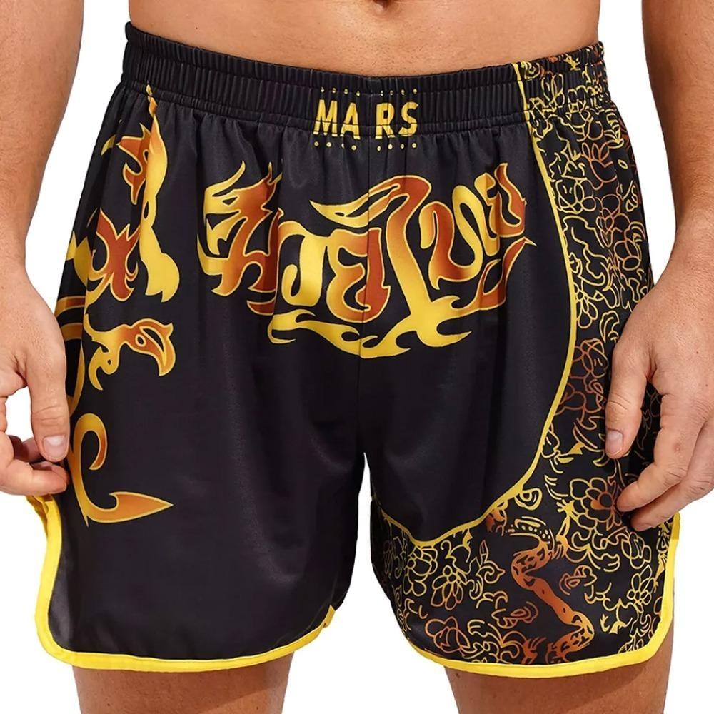 Men's Boxers Of Muay Thai Shorts Sports MMA Fighting Training Short Pants Roupas Masculinas Banador De Hombre Playa