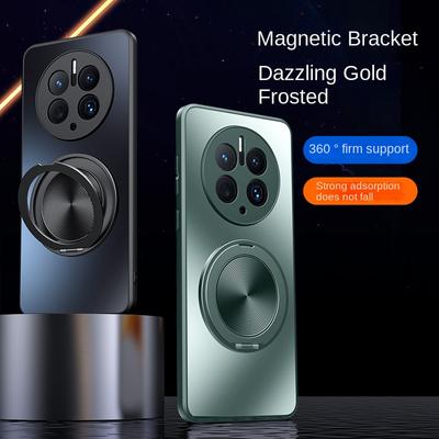 For OPPO Realme GT 5 Pro Case Hard Matte With Ring Magnetic Protective Back Cover Case For OPPO Realme GT Neo 5 Se GT5 Pro Shell