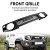 Honeycomb Front Bumper Grill Grille Compatible for Suzuki Jimny JB74 2019-2023 Black