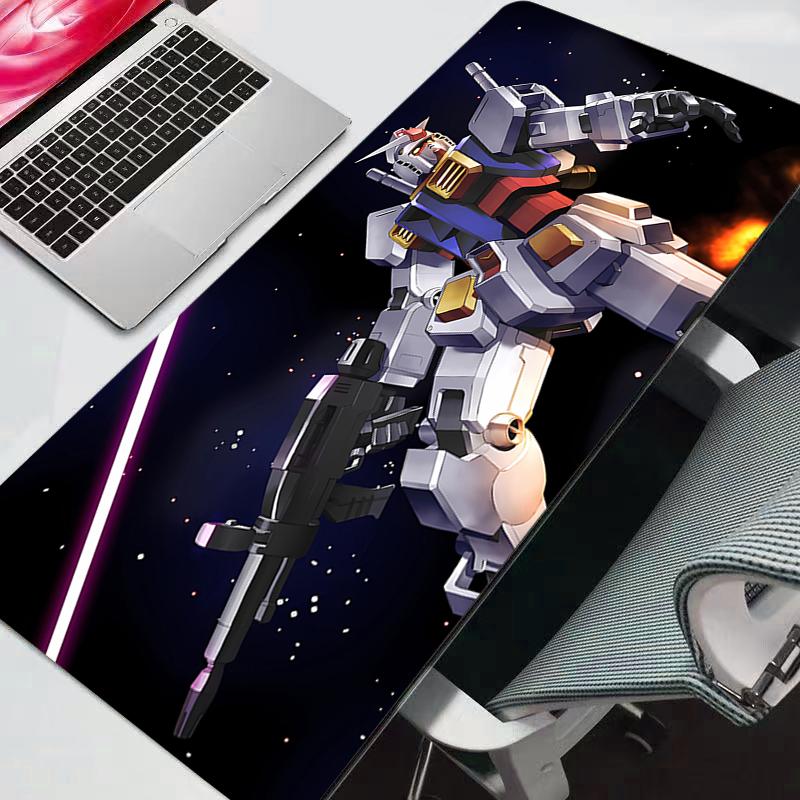 Large Gaming Mouse Pad Anime PC Computer Mobile Suit Gundam Gamer Desk Mat For CS GO LOL XXL Laptop Kawaii Mousepad