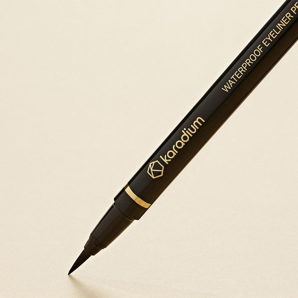 Karadium Waterproof Pen Eyeliner, Real Black, 1 pc.