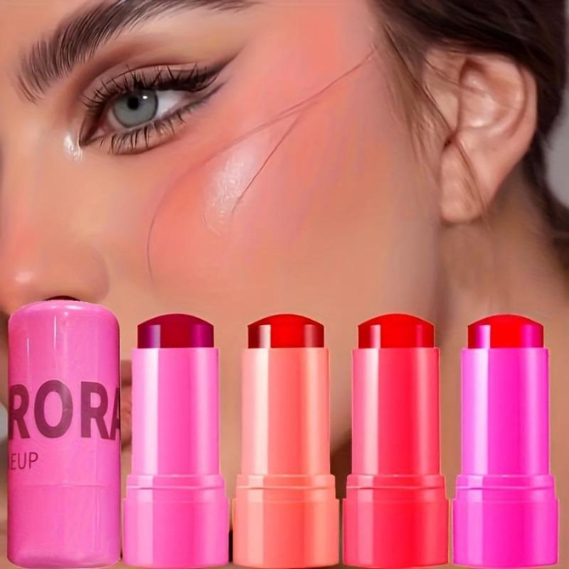 

Fruit Jelly Blush Stick Strawberry Rose Tint Cheek Color Brighten Lips and Cheess Rouge Стійкий водостійкий макіяж Blusher Sticks 01#