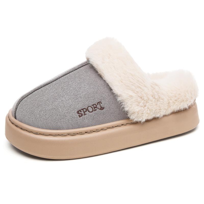 Shoes Women's Shoes New Short Boots Piled and Thickened Women's Cotton Shoes Versatile Short Boots Large Size One-pedal Women's Cotton Boots