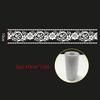 PVC Wall Waist Sticker Waterproof Household Lace Wall Waist Sticker Wall Decoration