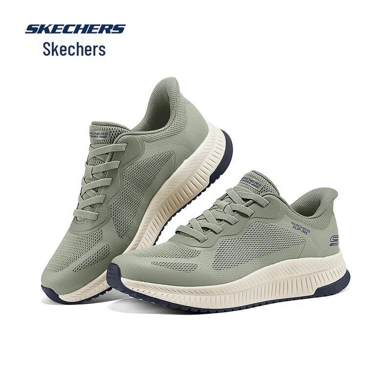 Skechers Men s 118423 Lightweight Lace-Up Sneakers 41