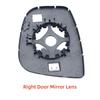Right Door Mirror Lens For Peugeot PARTNER 2013 Car Rearview Accessory Styling Upgrade Plated Exterior ABS Plastic Decoration