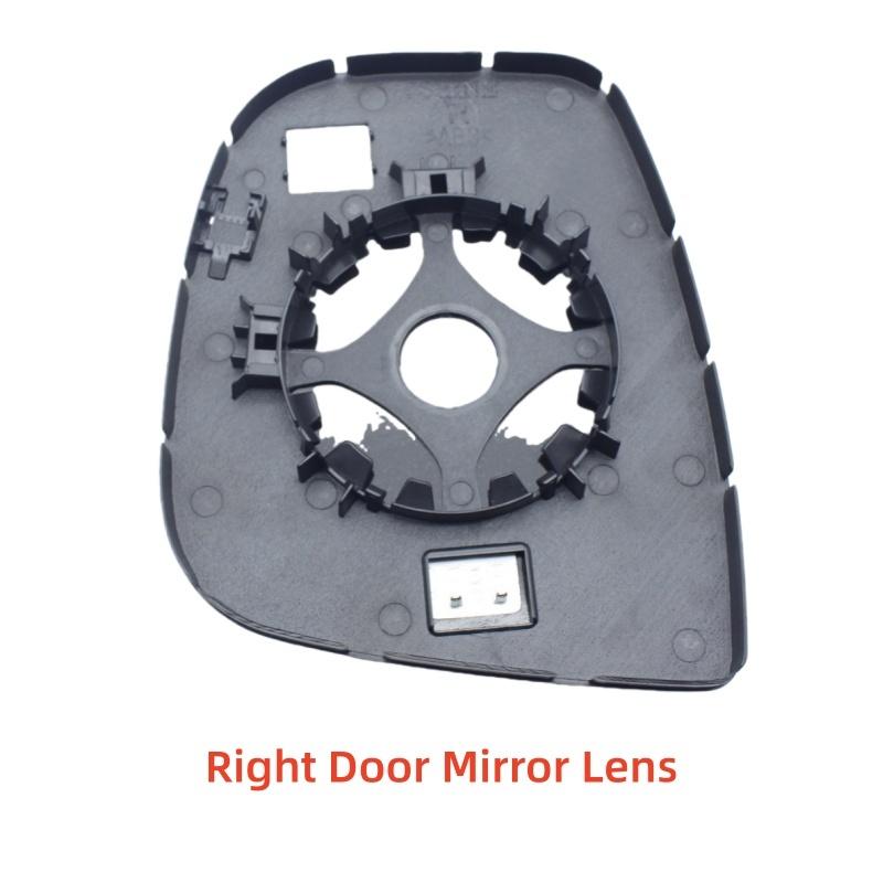 Right Door Mirror Lens For Peugeot PARTNER 2013 Car Rearview Accessory Styling Upgrade Plated Exterior ABS Plastic Decoration