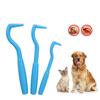 3pcs Pet Tick Flea Remover Tool Kit Cat Dog Tick Clamp Accessory Mite Extractor Dog Accessory Pet Care Supplies
