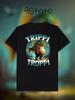 Strong Hazelnut Funny Printed T-shirt