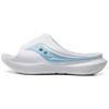 Cradle Lightweight Comfortable Non-Slip Durable Slide Sandals Unisex Sandals White Light-Blue S28901-7