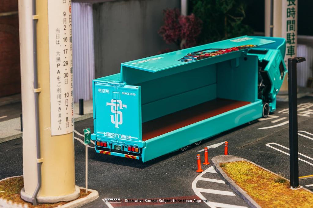 TARMACWORKS Mitsubishi Fuso Super Great Completed Product 1/64 LB-TRUCKS T64T-TL001-LBS