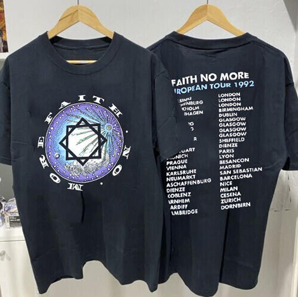 

Faith No More Band Tour 1992 Double Sided T Shirt Full Size S-5XL Unisex T-Shirt XXL