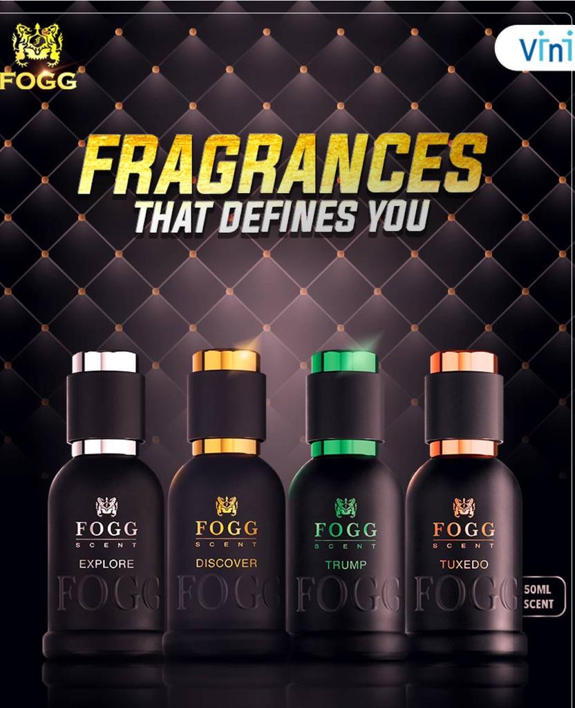FOGG Trump Perfume Scent Long Lasting Eau de Parfum  Pack of 2 For Men 100ml Fresh Fragrance Day Night Wear Confidence