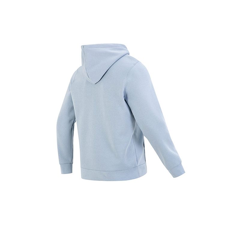 Under Armour Solid Color Logo Sport Casual Hoodie Men Tops Blue 1373880-465
