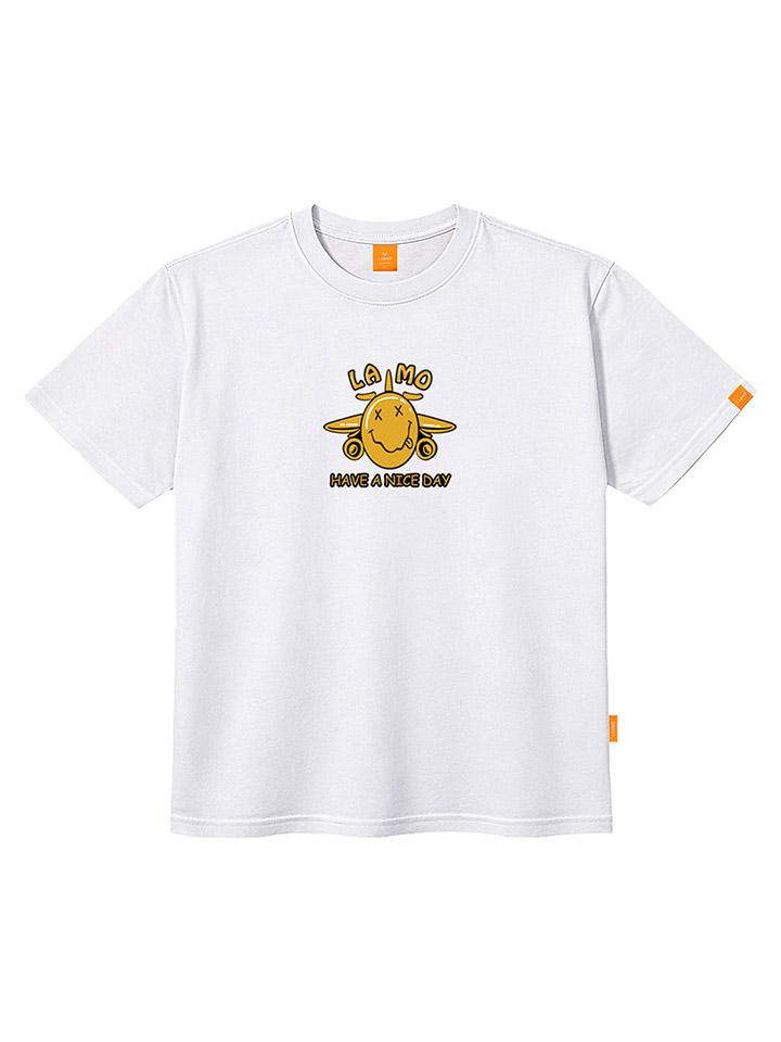 Ellamo Nice Day Short Sleeve T-Shirt Unisex Plus Size S~4Xl (Type B)