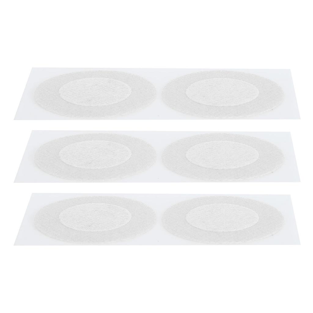 20 Pair Men Nipple Cover Non Woven Cloth Chafing Prevention Nipple Protector for Running Surfing Cycling 4.5cm