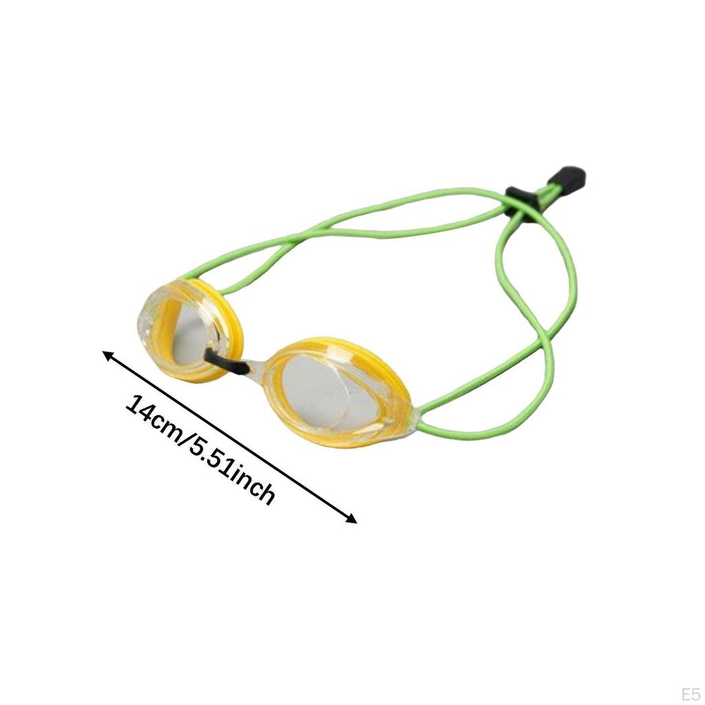 Swim Goggles Anti Fog Comfortable Adjustable Headband Wide View No Leaking Swimming Glasses Eyewear