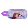 Trousse Double 3D - Disney La Reine des Neiges 2 (Frozen) Beauty - Lilas - Taille Unique