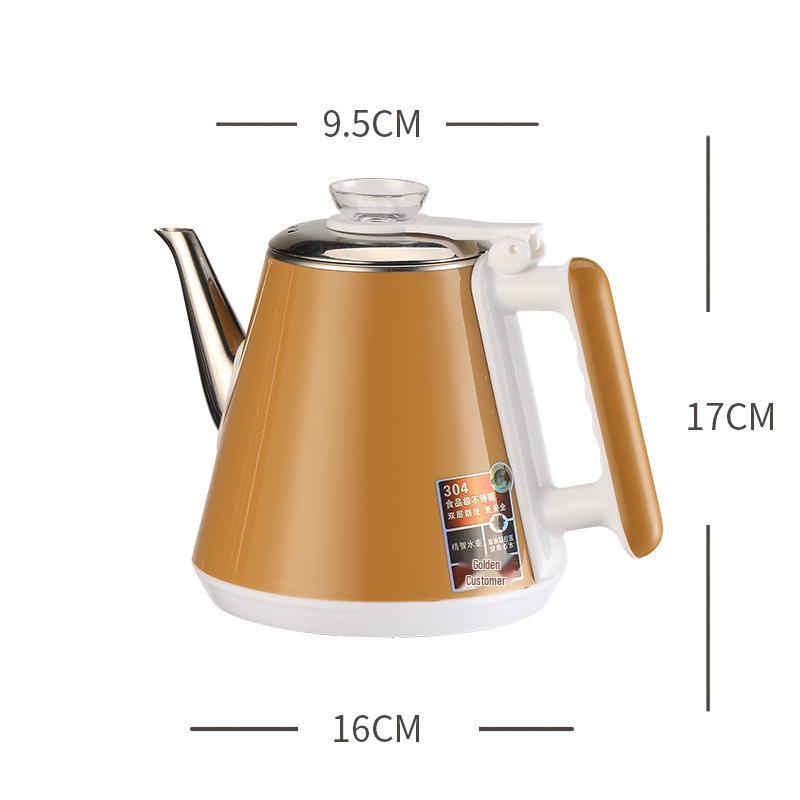 Stainless Steel Electric Kettle with Tea Dispenser