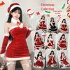 2024 Women's Sexy Christmas & New Year Costume - Little Devil Performance Outfit for Social Media Influencers