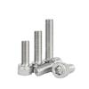 304 Stainless Steel Hex Socket Cap Screw, DIN912, High Strength, Knurled Bolt, M2-M12