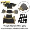 Wendi Second Gen Shock-Absorbing Helmet Liner & Pad for Tactical Helmets