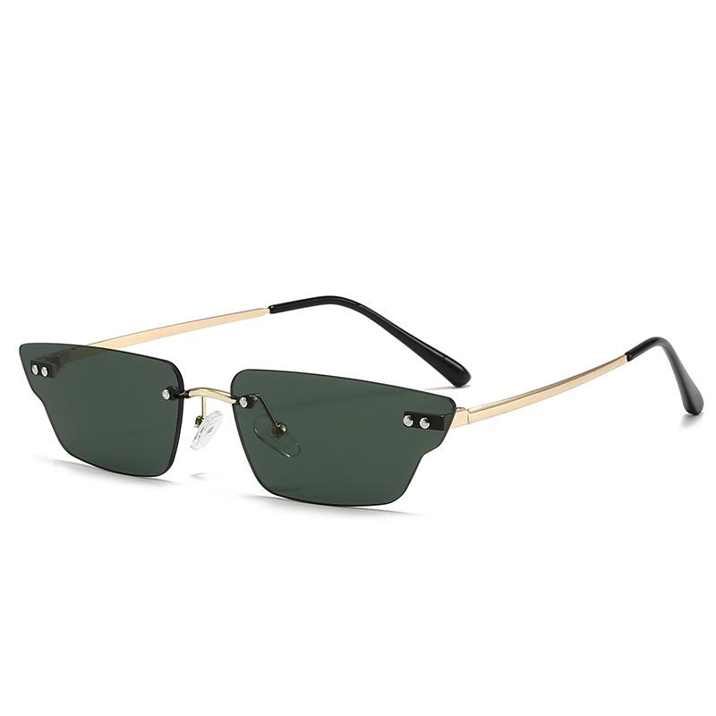 Новые винтажные квадратные безрамные солнцезащитные очки женские мужские прямоугольные солнцезащитные очки женские очки солнцезащитные для мужчин женщин очки MULTI