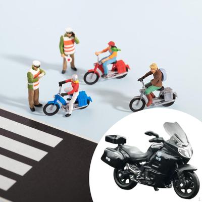 1/64 Miniature Motorcycle Model,Mini Motorbike,Collectibles,Sturdy,Simulation,Alloy for Micro