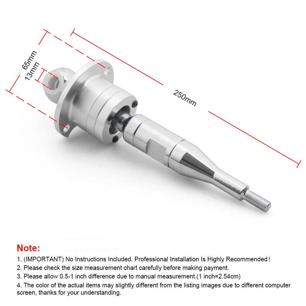 Lodenqc Racing Sport Short Throw Schalthebel für Nissan 90-96 300ZX Z32 Stahl Short Shifter