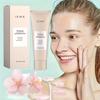 OUHOE Plant Extracts Exfoliating Gel 50g, Gentle Physical Scrubbing Particles, Moisturizing Formula Deep Cleansing, Daily Facial Cleansing