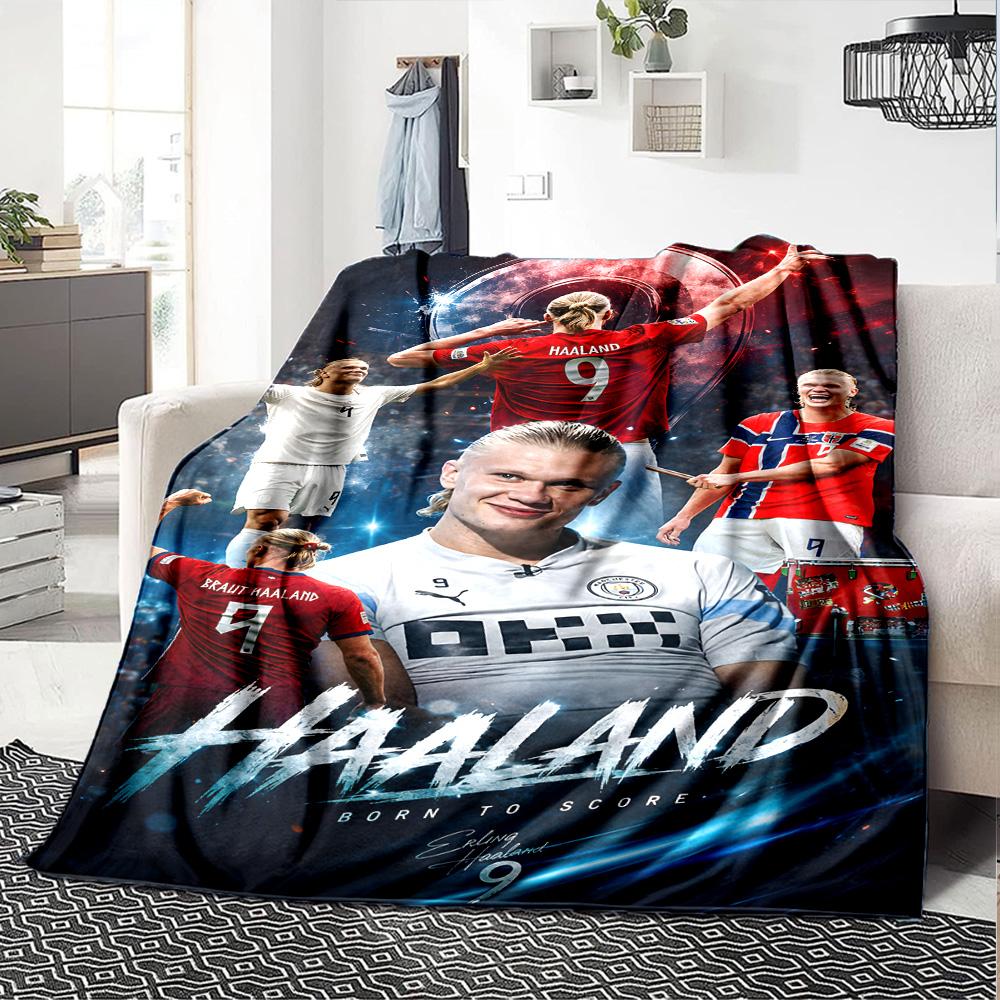Fußball Feier Moment Decke Ultra-Weich Geeignet für Bettwäsche Bett Picknicks für Alle Anlässe Modern Perfektes Geschenk für Verwandte und Freunde