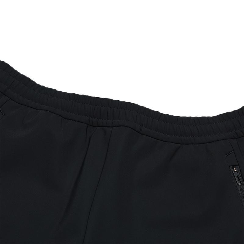 Fila Mens Outdoor Series Versatile Knit Cuffed Casual Pants Men Bottoms Deep-Black A11M511610FBK