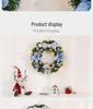 30/40cm Christmas Vine Wreath: New Style Holiday Decoration