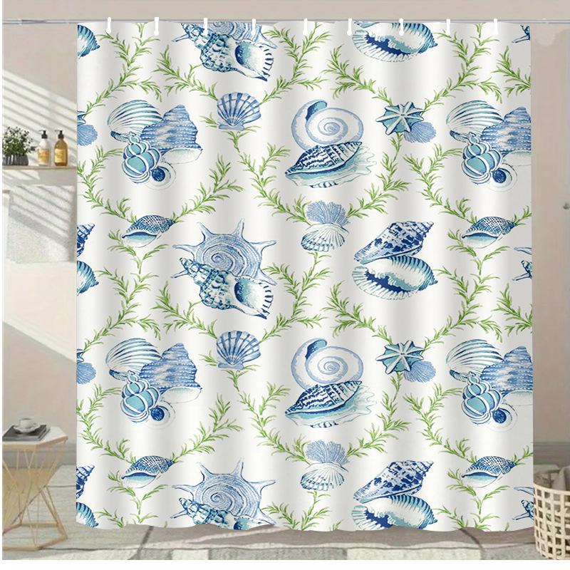 Pond Duck Animals washable Dirt-Resistant Shower Curtain Shower Head waterproof Polyester Bath Curtain For Home Decor