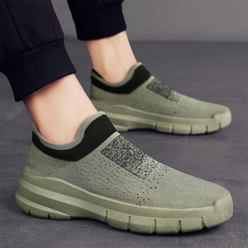 Fashion Breathable Sports Shoes for Men Plain Outdoor Shoe In Promotion High Quality Simple Spring and Autumn Wide Man Casual Sneaker