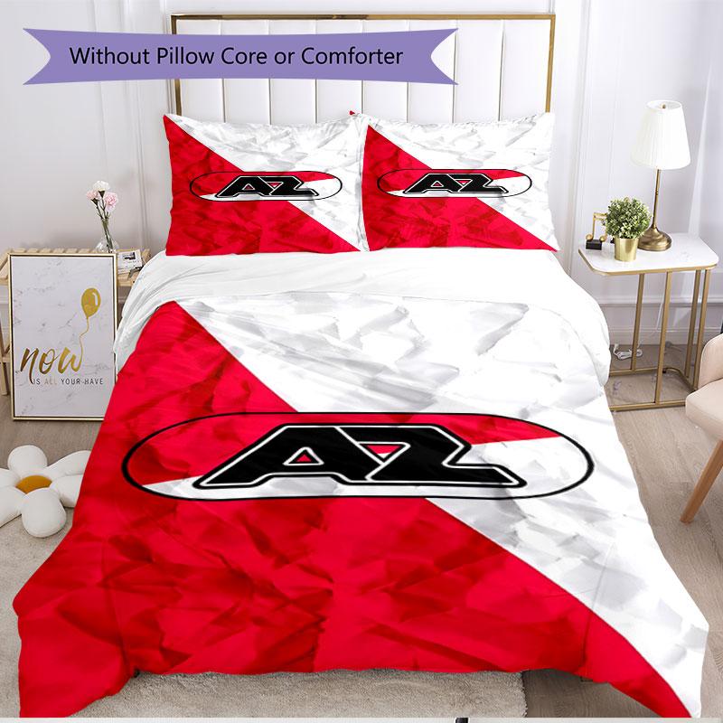 3pcs Duvet Cover Set (1*Duvet Cover + 2*Pillowcase, Without Core), AZ Alkmaar Print Soft All‑Season Bedding Set, Home Bedroom Decor Gift