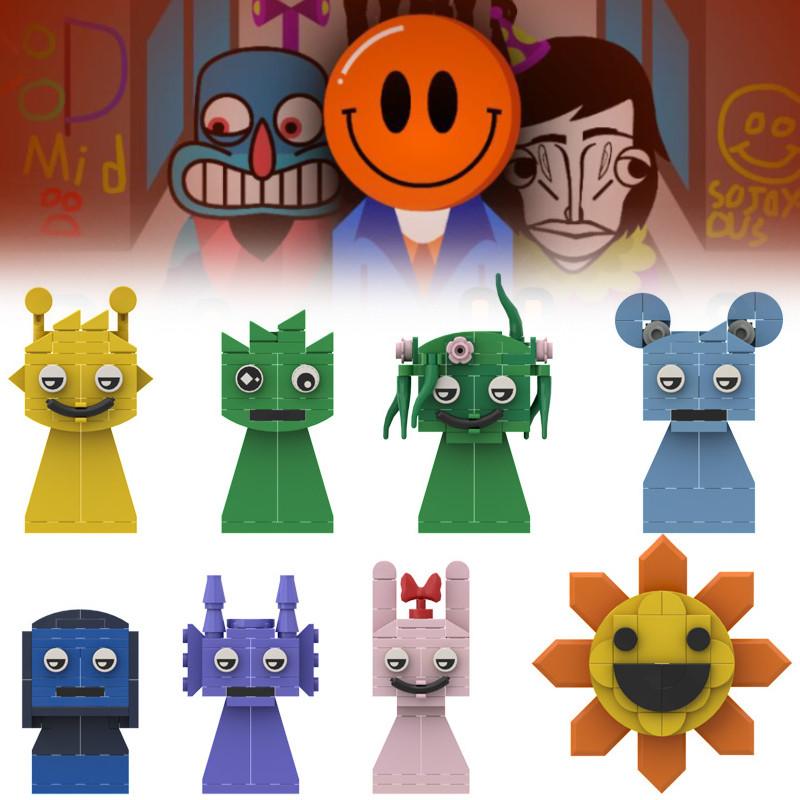 Sprunki Incredibox Building Blocks Set Construction Educational Toy Game Diy