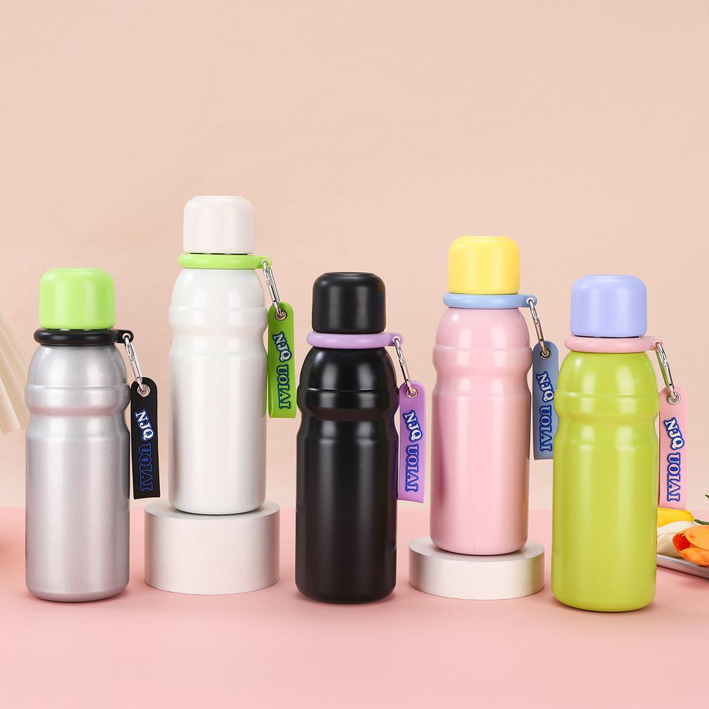 New Speng Colorful Accompanying Cup Stainless Steel Double-layer Vacuum Insulated Cup Outdoor Portable Sports Kettle
