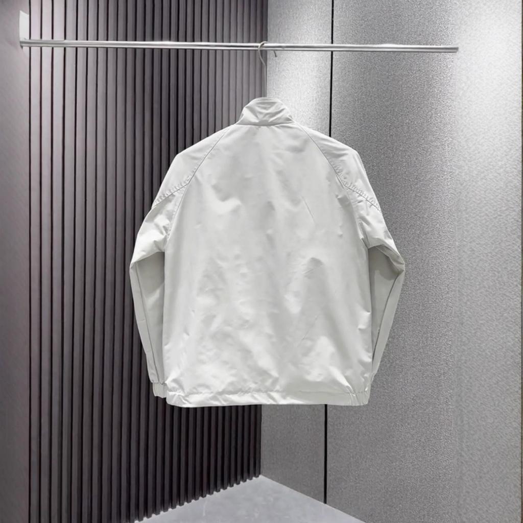 New High-end Splicing Stand-up Collar Jacket Jacket Casual Versatile Outdoor Jacket