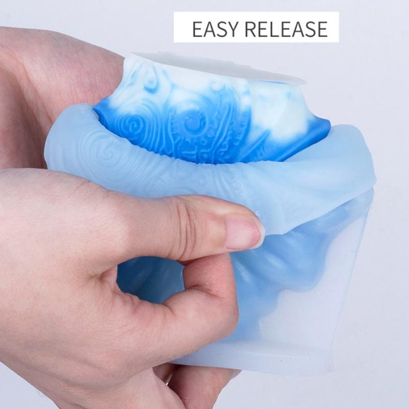 Silicone Molds Ocean Styles Candle Molds Handmade Epoxy Resin Molds 3D Conch Castings Molds Plasters Molds