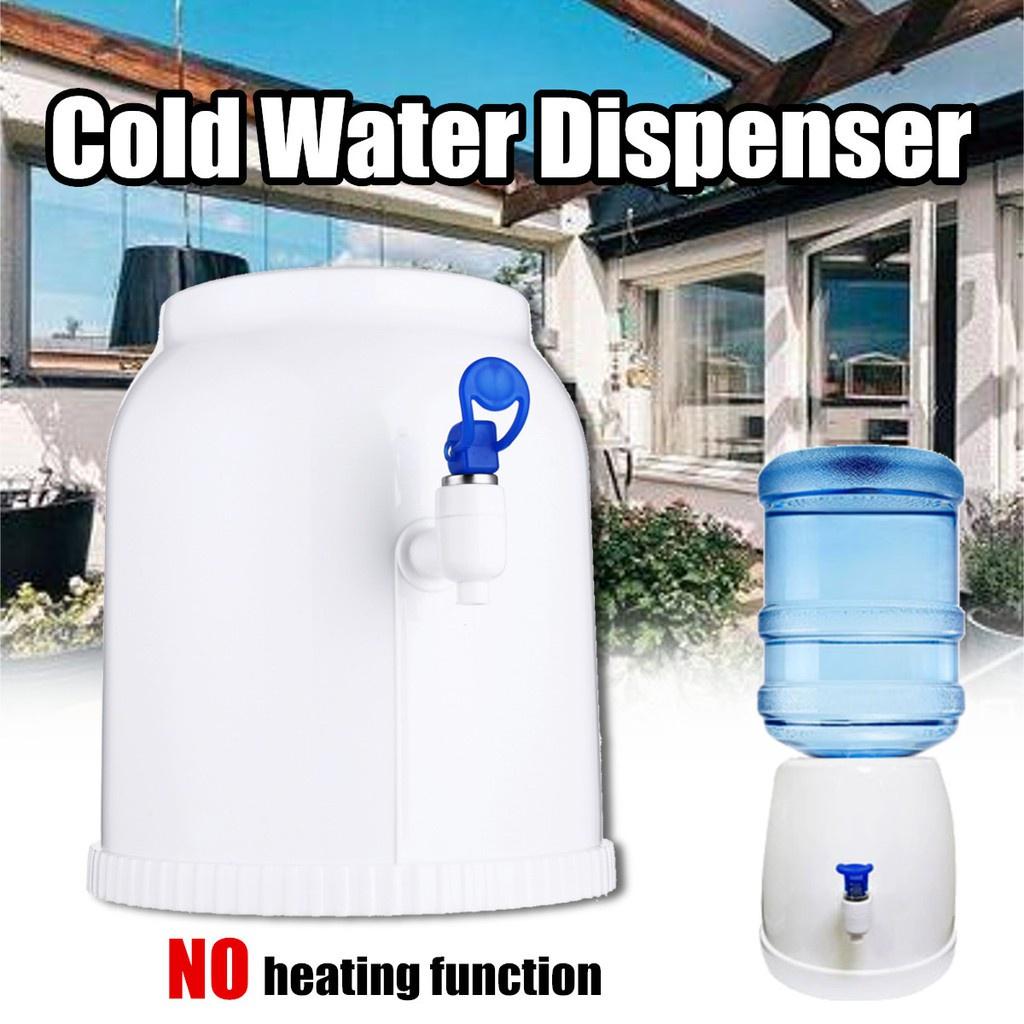 Press Water Pumping Desktop Cold Water Dispenser Gallon Drinking Bottle Portable Countertop Cooler Drinking Faucet Tool
