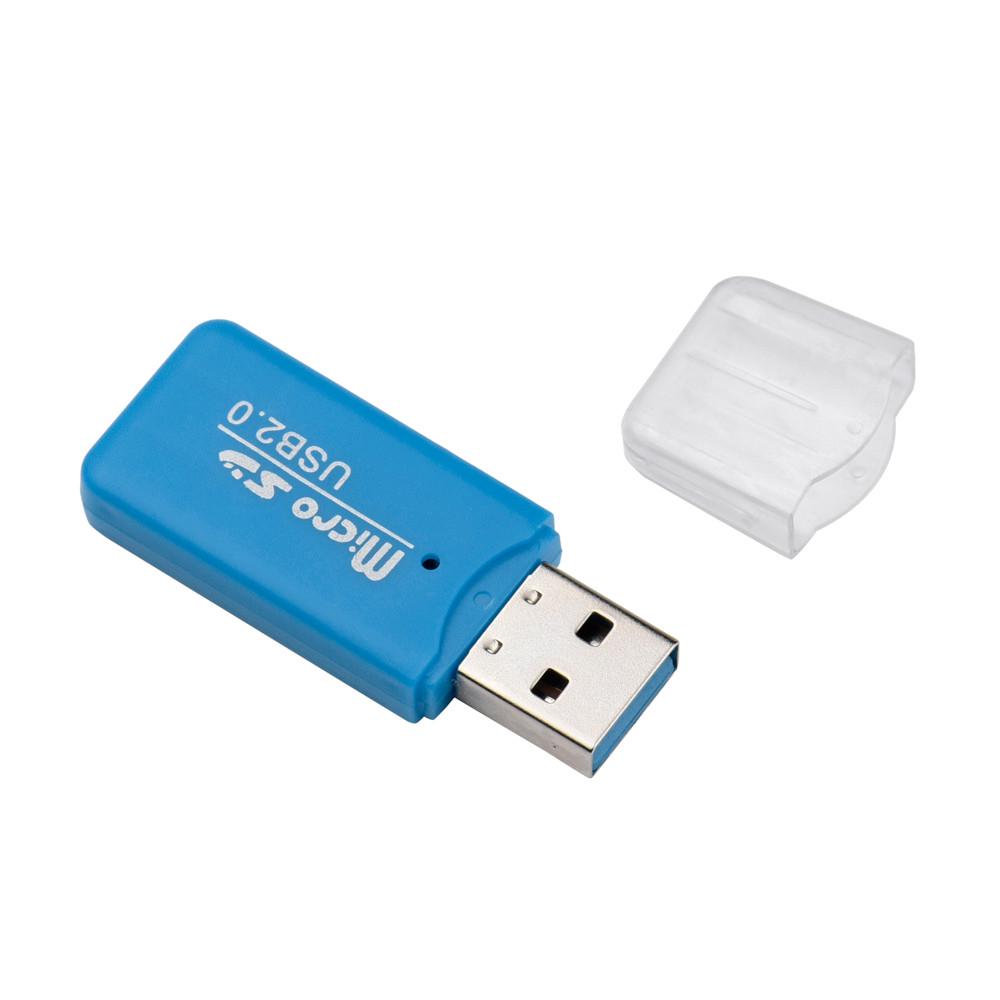 High Speed Mini USB 2.0 Micro SD TF T-Flash Memory Card Reader Adapter SB