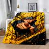 Naruto: Team Adventure Blanket Soft Warm Cozy Perfect for Picnics Bed Couch Four Seasons Universal Playful Design
