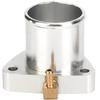 3 Bolt Turbo Adapter, Flange Adapter Kit 3 Bolt Turbo Outlet Adapter Kit Fit for Garrett Gt25 Gt28 T25 T28 Sr20det with Brass Fitting 90 Degree
