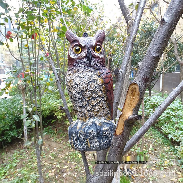 Owl Garden Ornaments: Rodent Repellent, Decorative Bird Sculptures