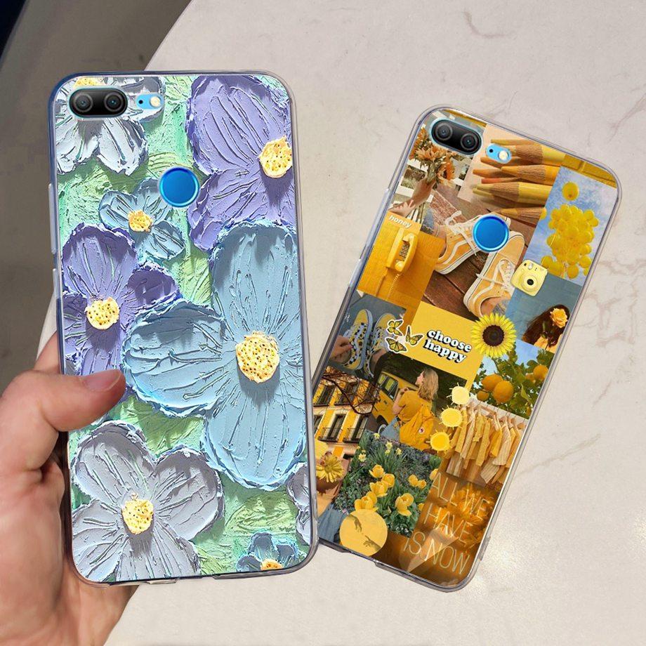 For Huawei Honor 9 Lite Transparent Luxury Fashion Soft TPU Silicone Bumper Capa For Honor 9 Lite Honor9Lite Bumper Housing Case