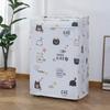 Washing Machine Protective Cover Print Floral Flip Washing Machine Dust Covers Multi-function Household Dust Cloth Waterproof