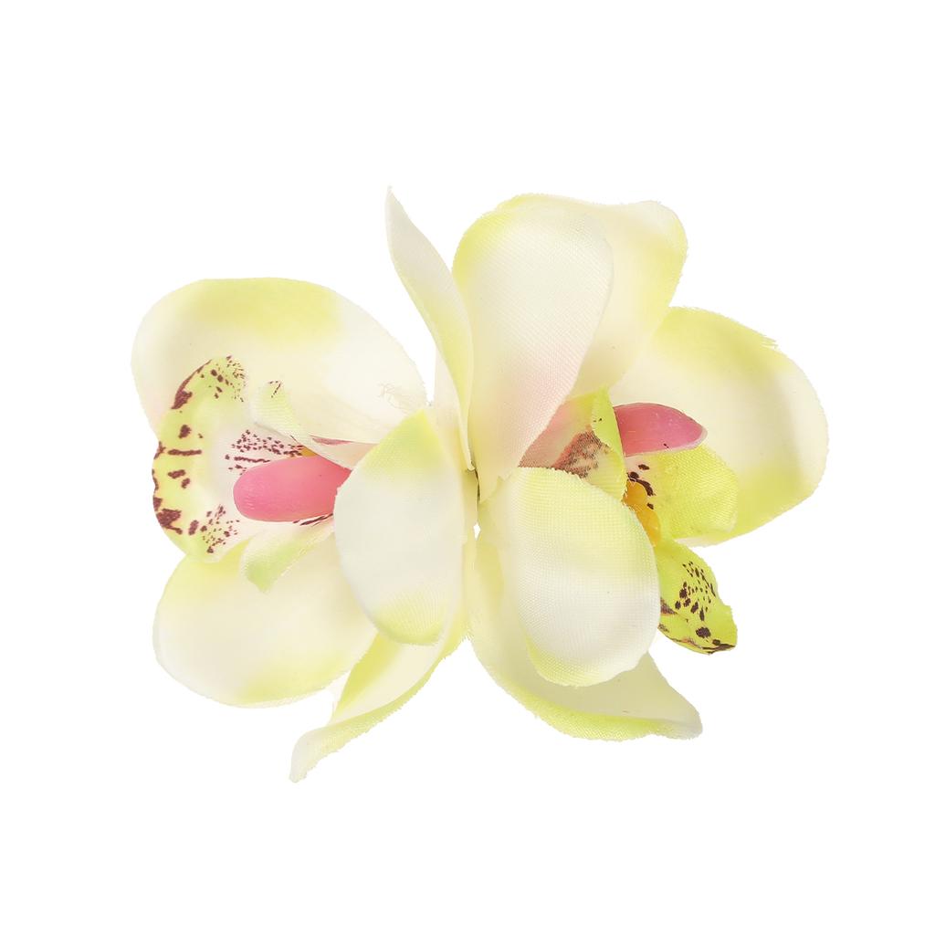 AWAYTR Bohemia Canna Blomster Små Hårklemmer Hawaii Brudeblomster Hårklemmer Hårnåler Spenne For Bryllup Hårtilbehør