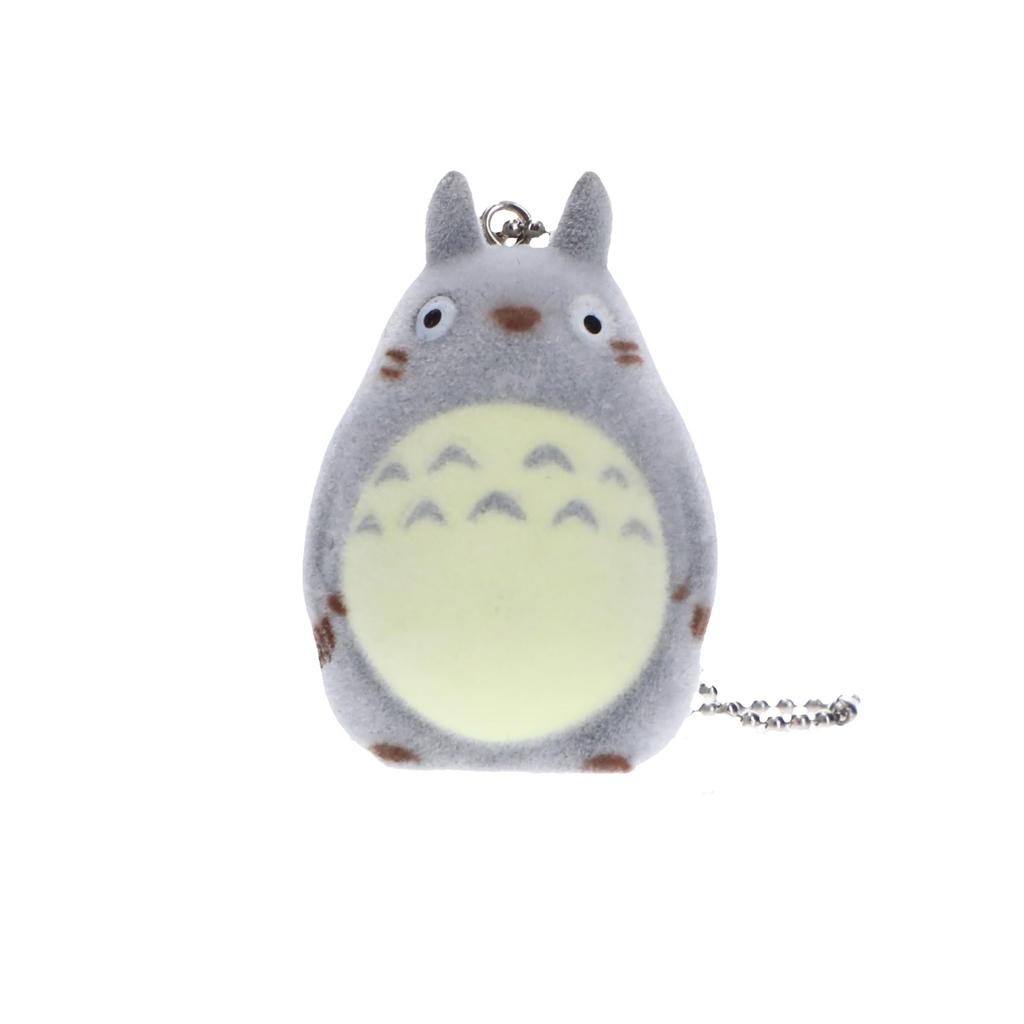 Studio Ghibli My Neighbor Totoro Big Totoro Flocked Keychain Approx. 4 cm Sekiguchi